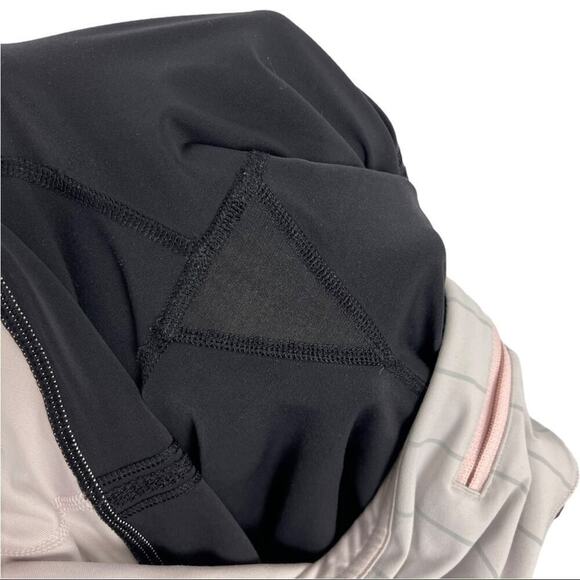 Lululemon Can't Stop Crop High Rise Runners Leggings Black / Slalom Stripe 8 - Picture 11 of 16